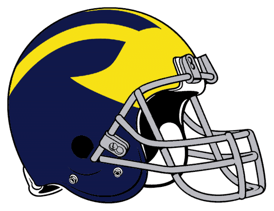 Michigan Wolverines 1969-1975 Helmet Logo t shirts DIY iron ons